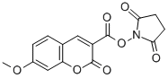 Succinimidyl 7-Methoxycoumarin-3-carboxylate Structure,150321-92-9Structure