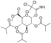 Methyl (5xi)-2,3,4-tri-o-isobutyryl-1-o-(2,2,2-trichloroethanimidoyl)-alpha-d-lyxo-hexopyranuronate Structure,150607-96-8Structure