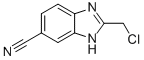 2-(Chloromethyl)-1H-benzo[d]imidazole-6-carbonitrile Structure,150613-50-6Structure