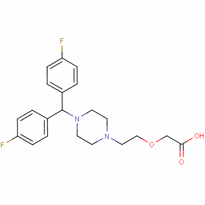 Efletirizine Structure,150756-35-7Structure