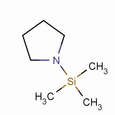 1-(Trimethylsilyl)pyrrolidine Structure,15097-49-1Structure