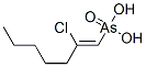 [(1Z)-2-chloro-1-hepten-1-yl]arsonic acid Structure,151-07-5Structure