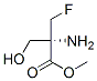 Serine, 2-(fluoromethyl)-, methyl ester (9ci) Structure,151028-30-7Structure