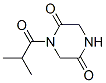 2,5-Piperazinedione,1-(2-methyl-1-oxopropyl)-(9ci) Structure,151079-68-4Structure