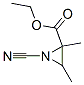 2-Aziridinecarboxylicacid,1-cyano-2,3-dimethyl-,ethylester(9ci) Structure,151267-19-5Structure