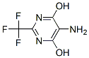 5-Amino-2-(trifluoromethyl)pyrimidine-4,6-diol Structure,1513-71-9Structure