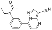 Zaleplon Structure,151319-34-5Structure