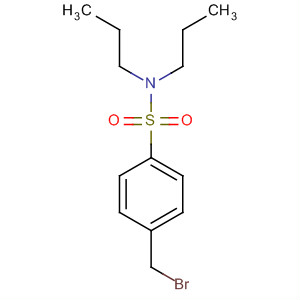 4-(Bromomethyl)-n,n-dipropylbenzenesulfonamide Structure,15148-71-7Structure