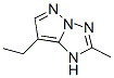 1H-pyrazolo[1,5-b][1,2,4]triazole, 7-ethyl-2-methyl-(9ci) Structure,151521-40-3Structure