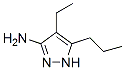 1H-pyrazol-3-amine, 4-ethyl-5-propyl- Structure,151521-84-5Structure