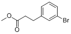 3-Bromobenzenepropanoic acid methyl ester Structure,151583-29-8Structure