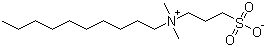 3-(Decyldimethylazaniumyl)propane-1-sulfonate Structure,15163-36-7Structure