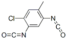 4-Chloro-6-methyl-m-phenylene diisocyanate Structure,15166-26-4Structure