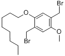 2,5-Bis(bromomethyl)-1-methoxy-4-octyloxybenzene Structure,151835-56-2Structure