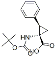 (1S,2R)-N-BOC-1-Amino-2-phenylcyclopropanecarboxylic acid Structure,151910-11-1Structure