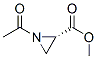 2-Aziridinecarboxylicacid,1-acetyl-,methylester,(2s)-(9ci) Structure,151910-16-6Structure