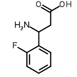 (R)-3-amino-3-(2-fluoro-phenyl)-propionic acid Structure,151911-22-7Structure