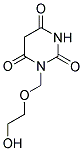 1-((2-Hydroxyethoxy)methyl)pyrimidine-2,4,6(1H,3H,5H)-trione Structure,152099-78-0Structure