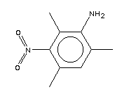 2,4,6-Trimethyl-3-nitrobenzenamine Structure,1521-60-4Structure