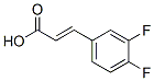 3,4-Difluorocinnamic acid Structure,152152-17-5Structure