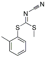 Methyl 2-methylphenyl cyanocarbonodithioimidate Structure,152381-92-5Structure