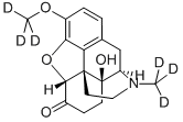 (5Alpha)-4,5-epoxy-14-hydroxy-3-(methoxy-d3)-17-(methyl-d3)-morphinan-6-one Structure,152477-91-3Structure