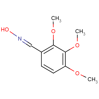 2,3,4-Trimethoxybenzaldehyde oxime Structure,15258-55-6Structure