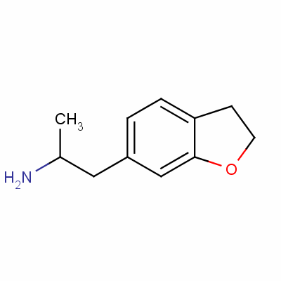 6-(2-Aminopropyl)-2,3-dihydrobenzofuran Structure,152623-93-3Structure