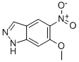 6-Methoxy-5-nitro (1h)indazole Structure,152626-75-0Structure