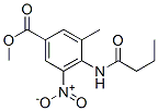 Methyl 4-(butyrylamino)-3-methyl-5-nitrobenzoate Structure,152628-01-8Structure