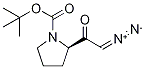 (R)-tert-butyl 2-(2-diazoacetyl)pyrrolidine-1-carboxylate Structure,152665-79-7Structure