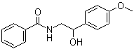 N-(2-hydroxy-2-(4-methoxyphenyl)ethyl)benamide Structure,15298-28-9Structure