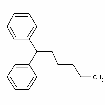 1,1-Diphenylhexane Structure,1530-04-7Structure