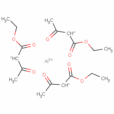 Tris(ethylacetoacetato)aluminium Structure,15306-17-9Structure