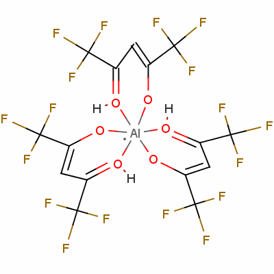 Aluminium hexafluoroacetylacetonate Structure,15306-18-0Structure