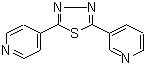 2,5-Bis(4-pyridyl)-1,3,4-thiadiazole Structure,15311-09-8Structure