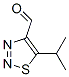 1,2,3-Thiadiazole-4-carboxaldehyde, 5-(1-methylethyl)-(9ci) Structure,153173-62-7Structure