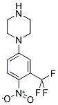 1-(4-Nitro-3-trifluoromethylphenyl)-piperazine Structure,153204-82-1Structure