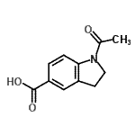 1-Acetyl-2,3-dihydro-1h-indole-5-carboxylic acid Structure,153247-93-9Structure