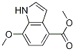 Methyl 7-methoxy-1h-indole-4-carboxylate Structure,153276-72-3Structure