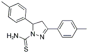 3,5-Dip-tolyl-4,5-dihydro-1H-pyrazole-1-carbothioamide Structure,153332-11-7Structure