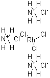 Ammonium hexachlororhodate(III) Structure,15336-18-2Structure