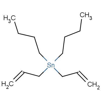 Diallyldibutyltin Structure,15336-98-8Structure