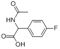 N-acetyl-2-(4-fluorophenyl)-glycine Structure,153381-37-4Structure