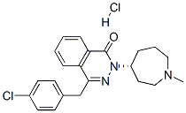 4-(4-Chlorobenzyl)-2-(1-methyl-4-azepanyl)-1(2h)-phthalazinone hydrochloride (1:1) Structure,153408-28-7Structure