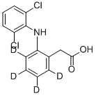 Diclofenac-d4 (phenyl-d4-acetic) Structure,153466-65-0Structure