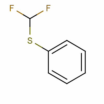 Benzene, [(difluoromethyl)thio]- Structure,1535-67-7Structure