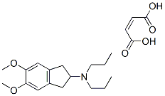 5,6-Dimethoxy-2-(di-N-propylamino)indan maleate Structure,153570-58-2Structure