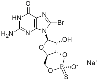 SP-8-BR-CGMPS Structure,153660-03-8Structure