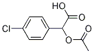 2-Acetoxy-2-(4-chlorophenyl)acetic acid Structure,153750-10-8Structure